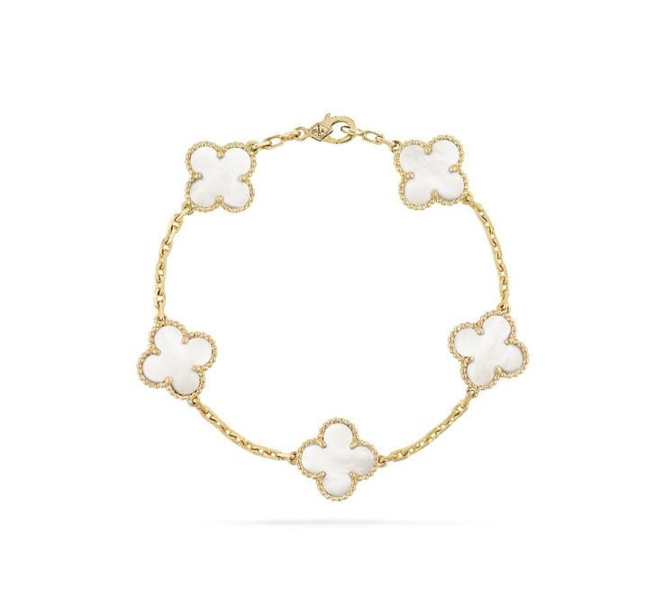 Pulso Trebol Motif Blanco