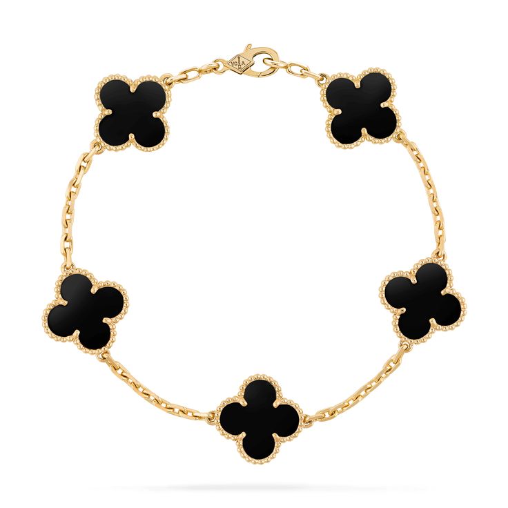Pulso Trebol Motif Negro